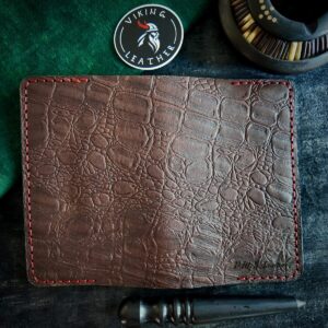 Valhalla Leather Passport Wallet